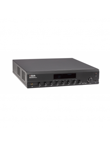 Amp. Linha HRMA-2502 250W USB/SD/BT Radio 2 Zonas