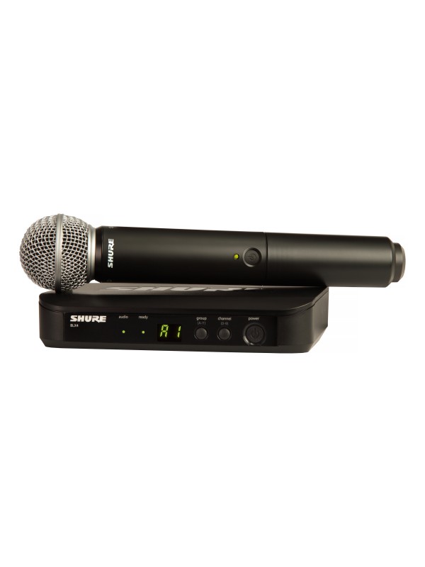 Microfone S/Fio SHURE BLX24E/SM58