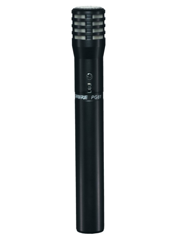 Microfone de Condensador SHURE PG81-XLR