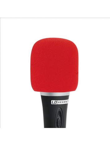 Anti-Sopro para microfone D913 Vermelho