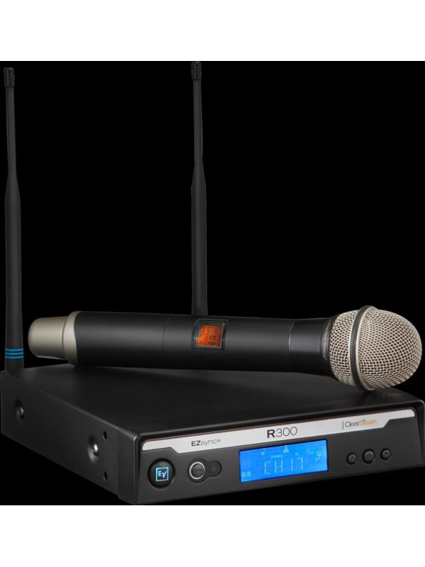Microfone S/Fio de Mão EV R300-HD